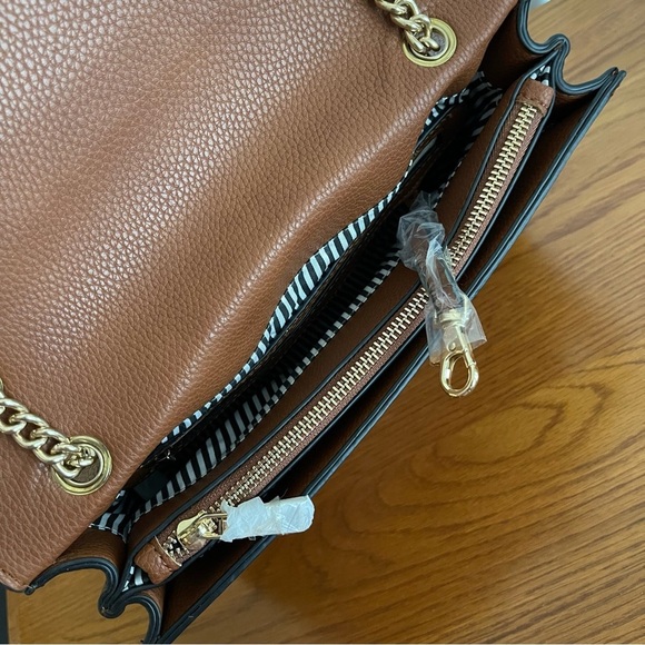 Simply Noelle Brown Faux Leather Shoulder/Crossbody Bag - Picture 14 of 16